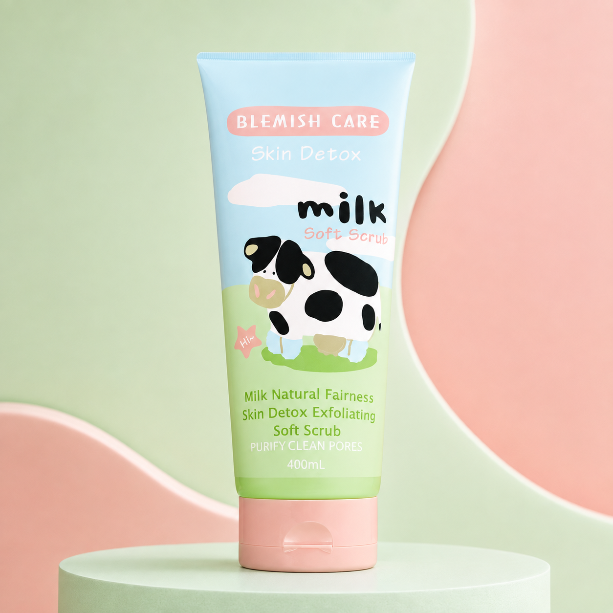 Blemish Care Skin Detox Milk Soft Scrub 400mls