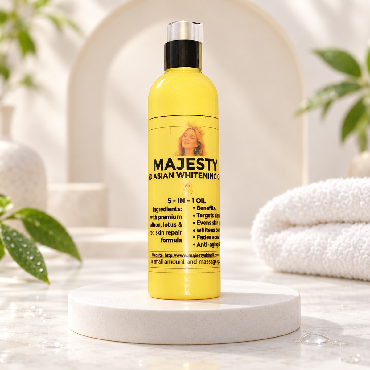 Majesty 5D Asian Whitening Oil